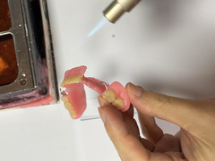 مخصصة مريحة مع أسنان قابلة للإزالة آمنة مناسبة حل مضغ مع الاستقرار القابل للتعديل