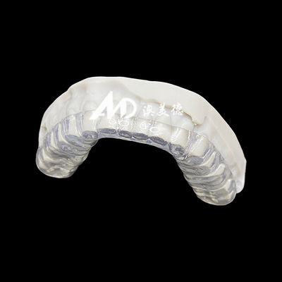 شراء Dual Layer Hard Soft Night Guard Custom Dental Splint for Bruxism Grinding Clenching online manufacture